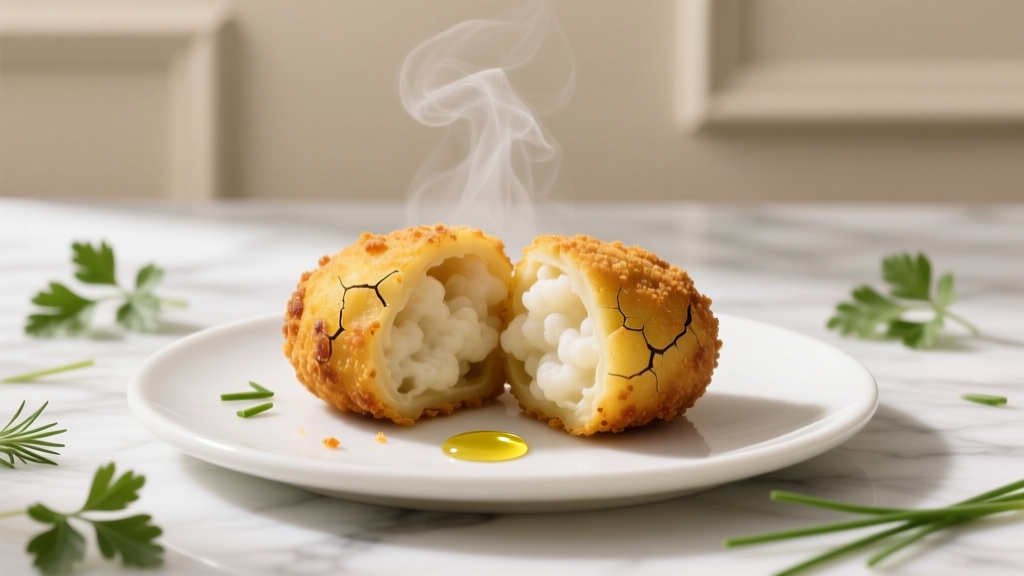 Potato Croquettes: Crispy Outside, Fluffy Inside