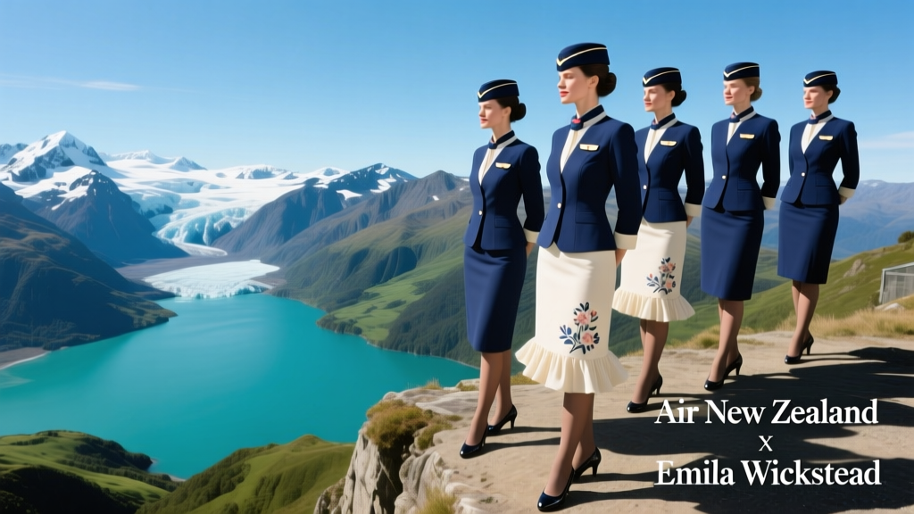 The Emilia Wickstead Revolution: How Air New Zealand Redefined Aviation Aesthetics with Tailored Precision