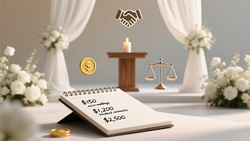 Wedding Officiant Pay: Real 2026 Rates & Negotiation Tips