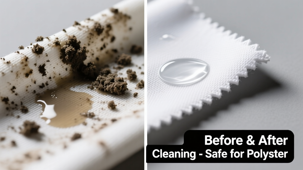 How to Remove Mud from Polyester Fabric Safely