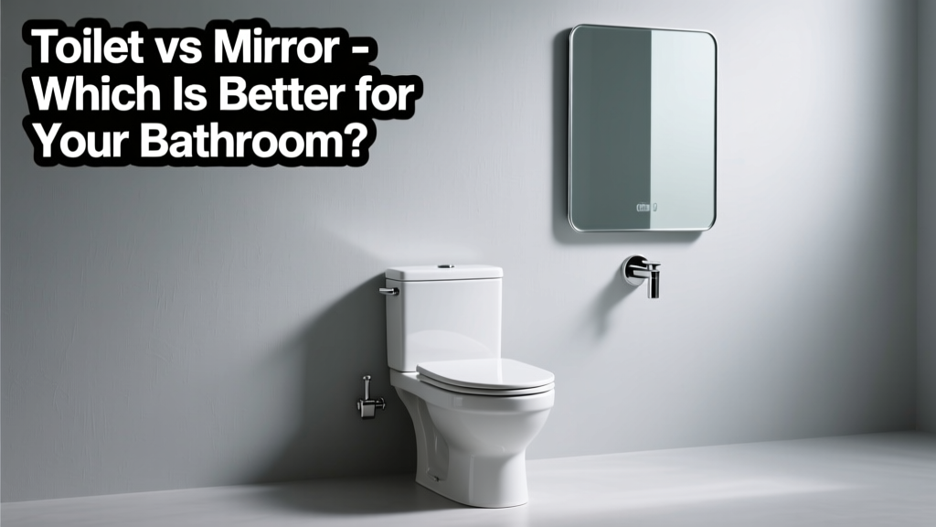 Toilet vs Mirror: Which Is Better for Your Bathroom?