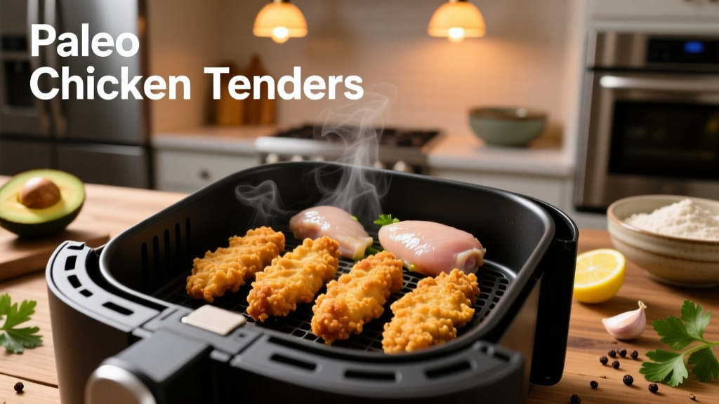 Paleo Chicken Tenders in Air Fryer (Crispy & Easy!)