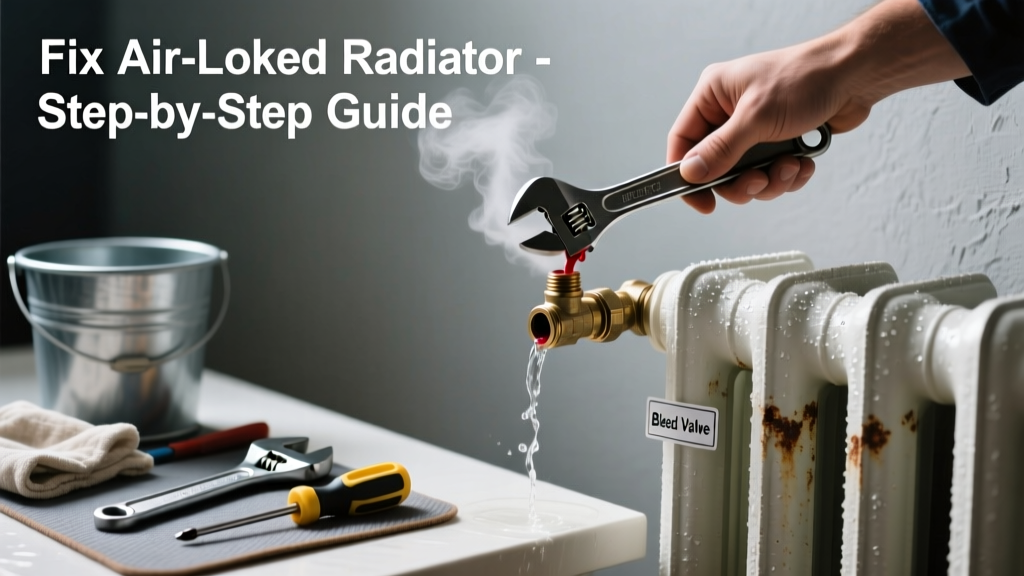 Fix an Air-Locked Radiator That’s Not Heating Properly