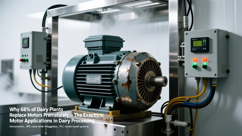 Dairy Motor Applications: Prevent Contamination, Save 37%