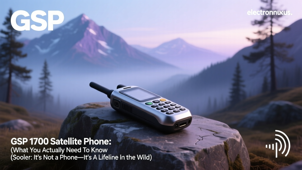 GSP 1700 Satellite Phone: What You Actually Need To Know (Spoiler: It’s Not a Phone—It’s a Lifeline in the Wild)