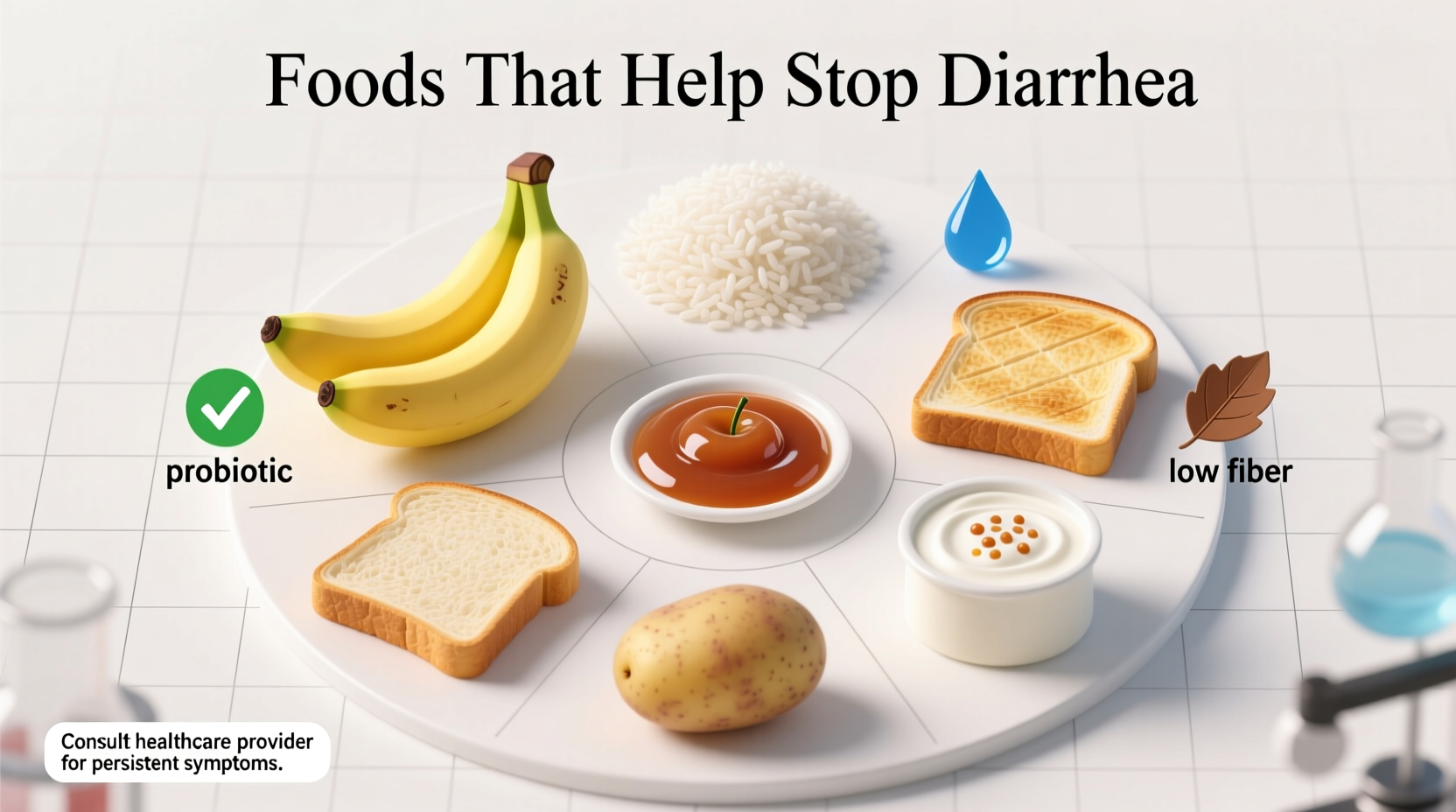 Foods That Stop Diarrhea: Evidence-Based Relief Guide