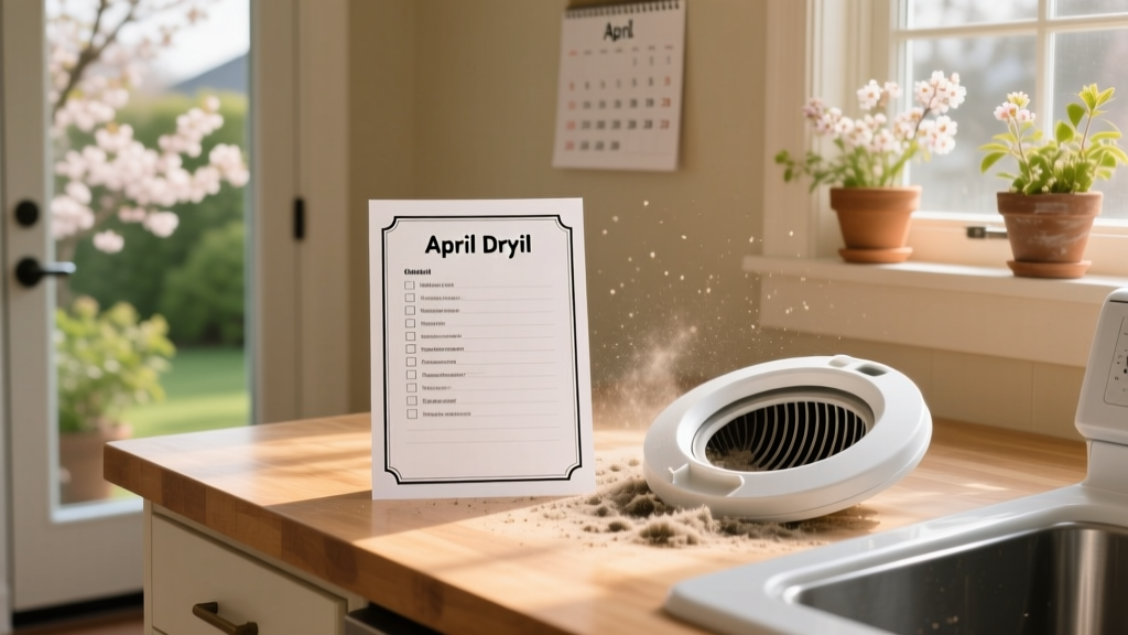 April Dryer Vent Cleaning: Seasonal Maintenance Checklist