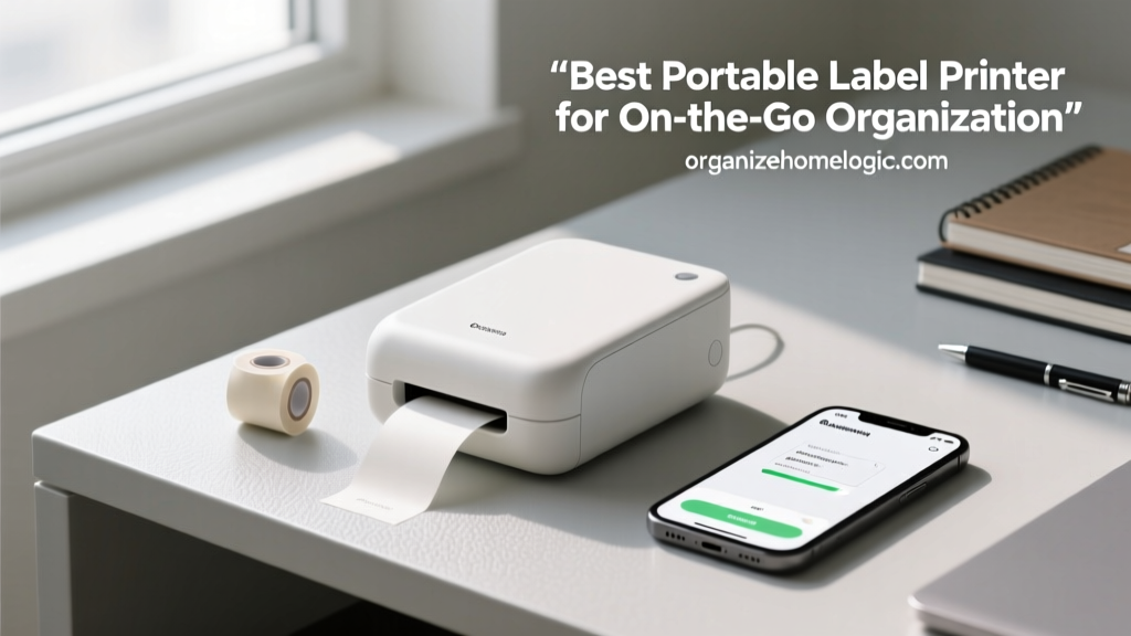 Best Portable Label Printer for On-the-Go Organization