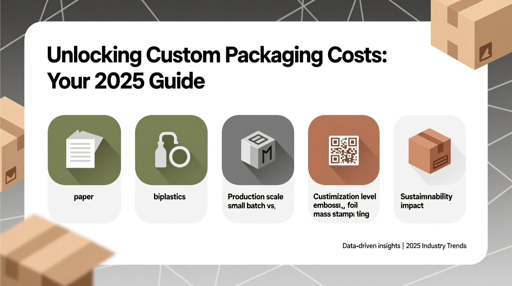 Unlocking Custom Packaging Costs: Your 2025 Guide