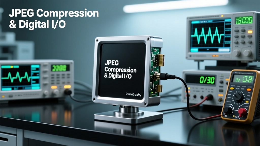 Frame Grabber Teams JPEG Compression With Digital I/O: Precision Imaging Meets Real-Time Control