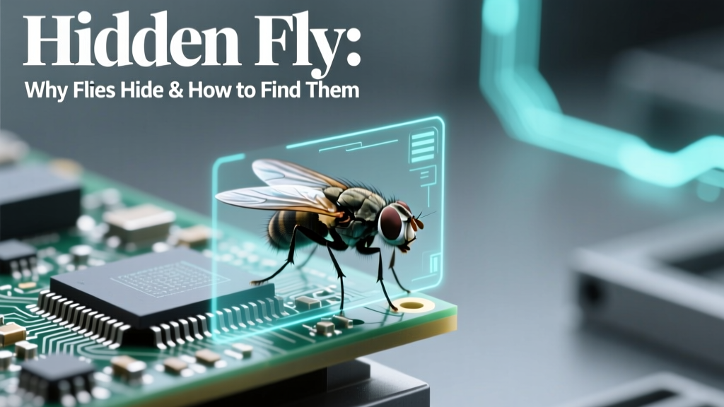 Where Flies Hide Indoors & How to Find Them