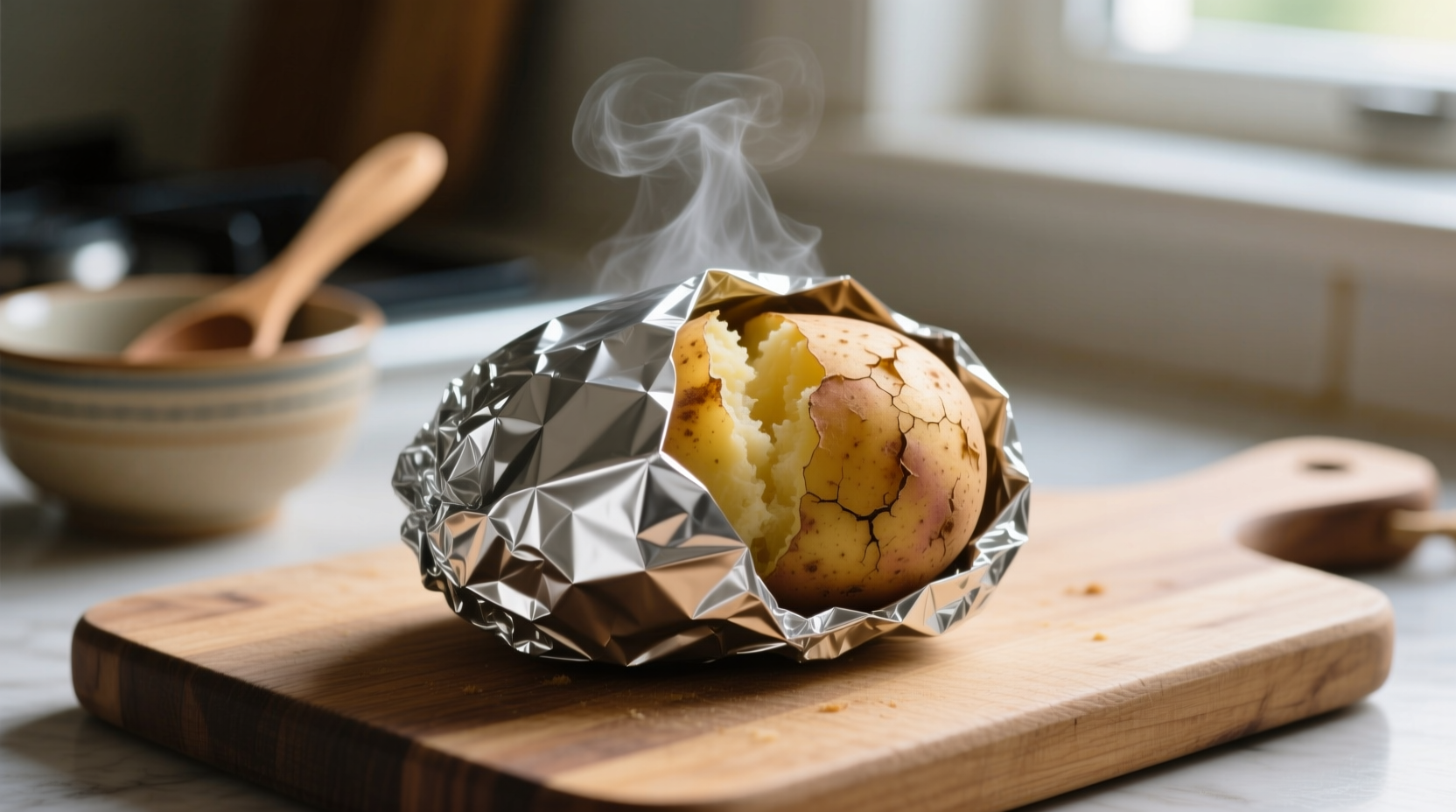 Foil Wrapped Baked Potato: Perfect Technique Revealed