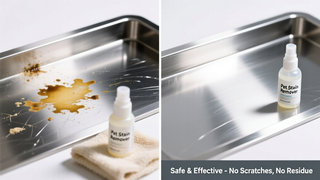 How to Remove Pet Stain from Stainless Steel Safely