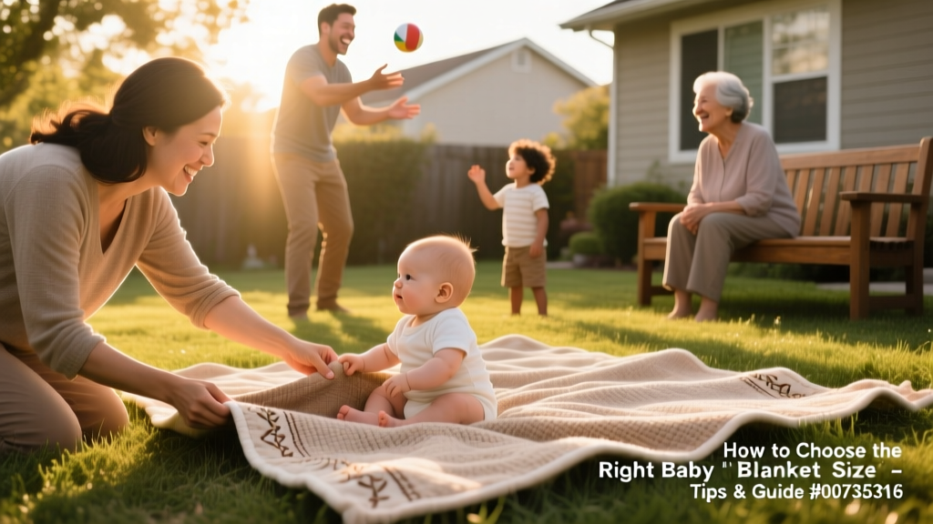 The Right Baby Blanket Size: How to Pick With Safety, Comfort, and Development in Mind