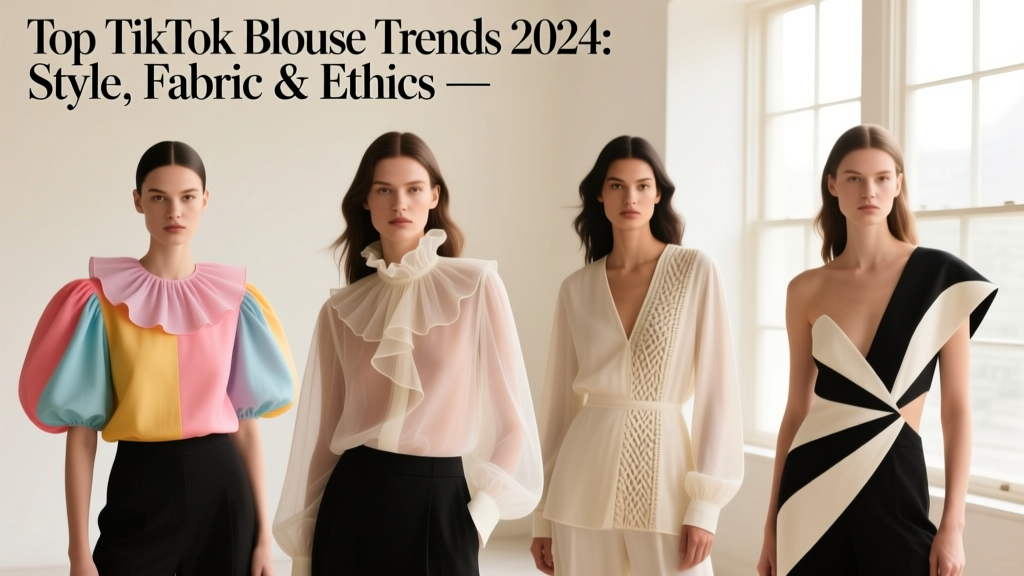 Top TikTok Blouse Trends 2024: Style, Fabric & Ethics