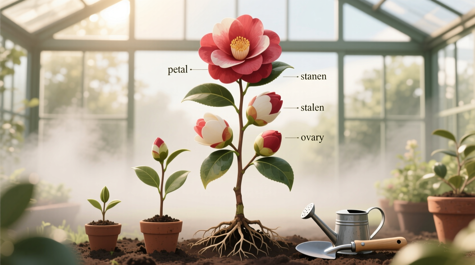 how to grow camellia flower