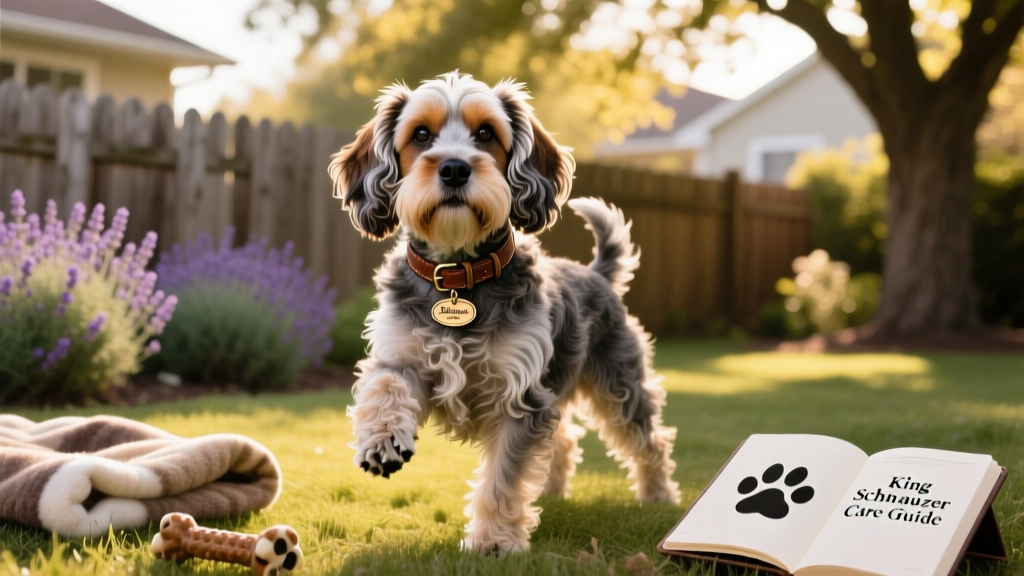 King Schnauzer - Cavalier King Charles Spaniel Miniature Schnauzer Mix
