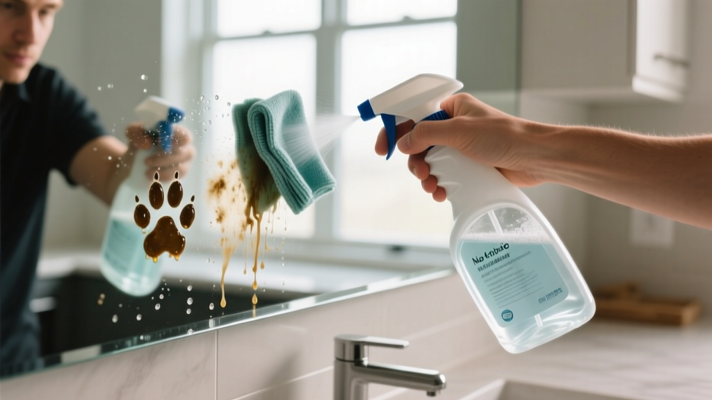 Easy & Proven: How to Get Pet Stain Out of Mirror