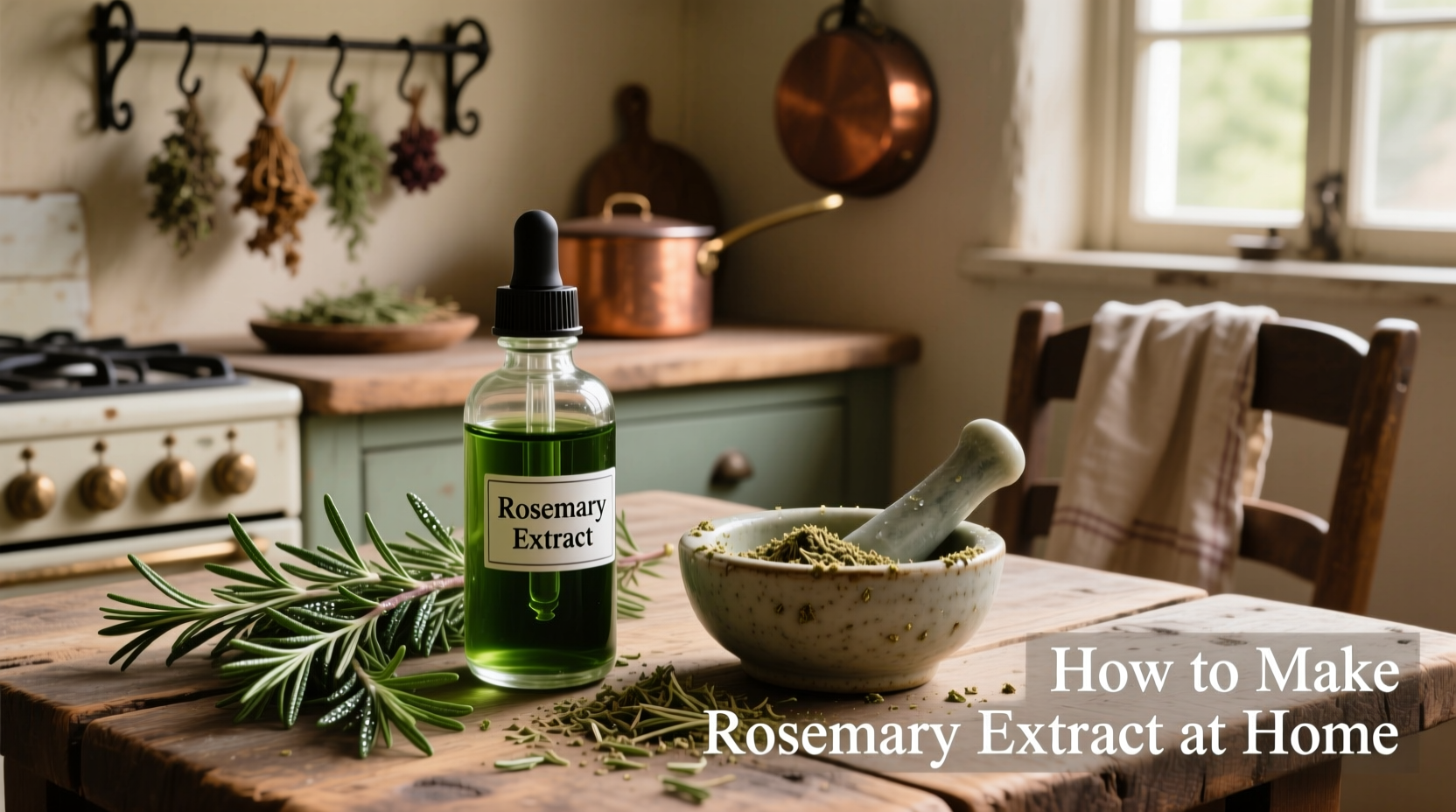 3 Ways to Make Rosemary Extract | TheHomeSprouts