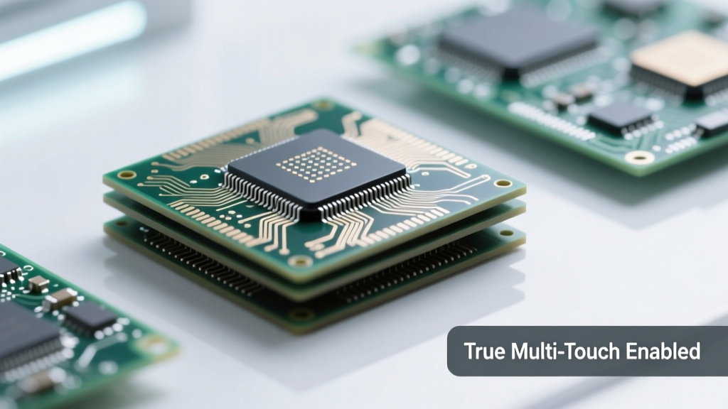 Touch Screen Technology Enables True Multi-Touch Capability