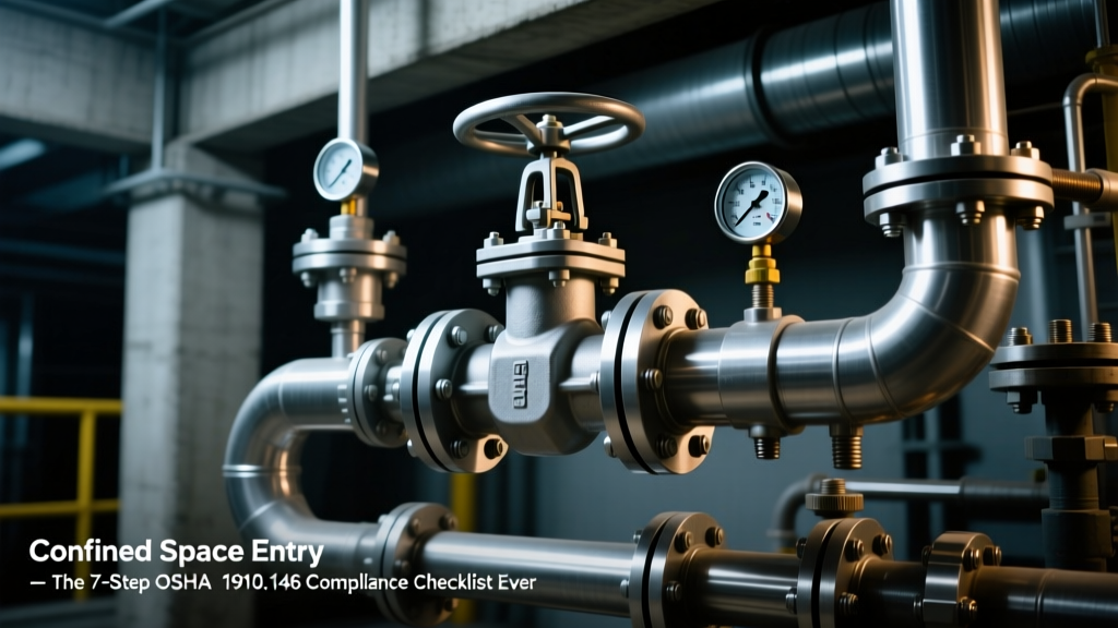 OSHA Confined Space Entry for Check Valve Maintenance