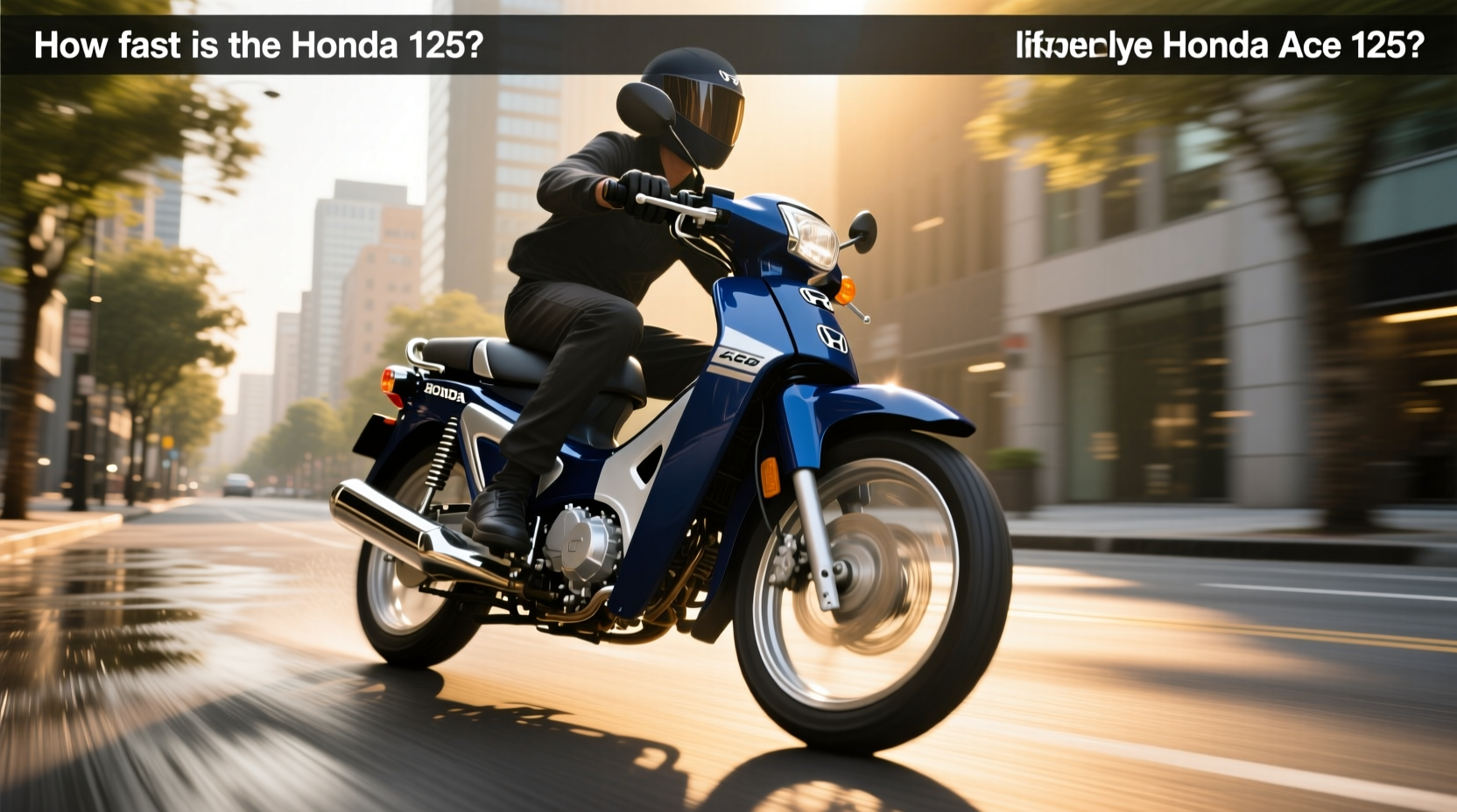 How to Choose Honda Ace 125: How Fast Is It?