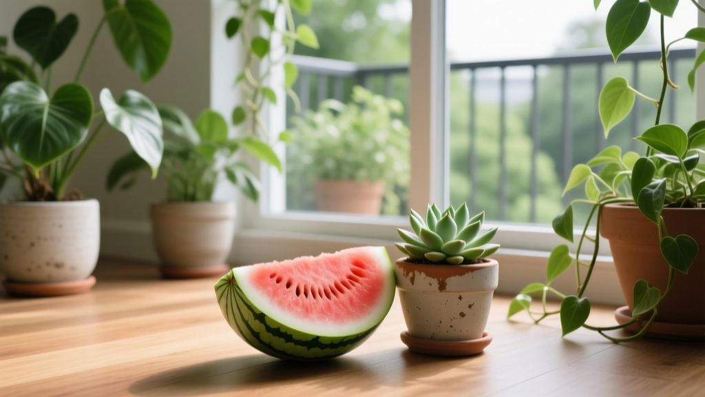 Watermelon Rinds for Succulents: What Actually Works
