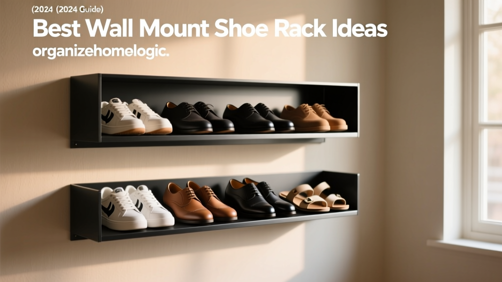 Best Wall Mounted Shoe Rack Ideas (2024 Guide)