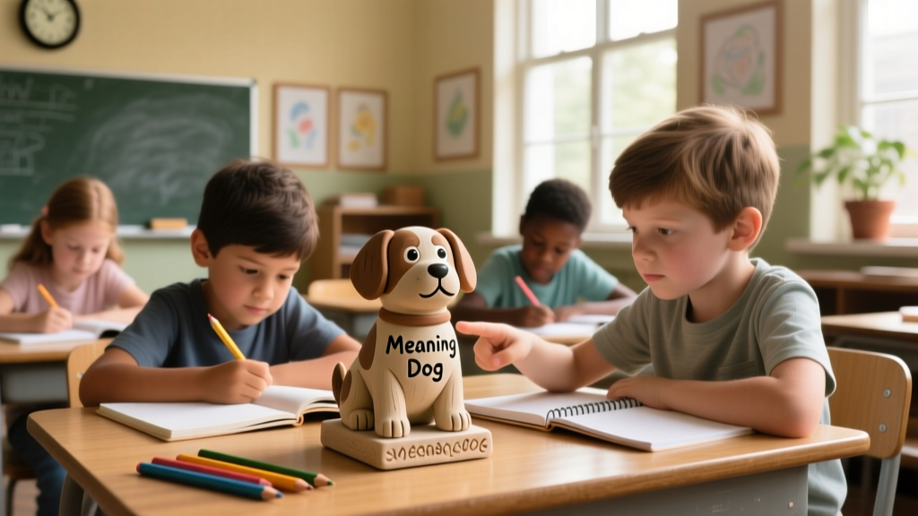 What Does 'Meaning Dog' Really Mean? A Developmental and Educational Perspective