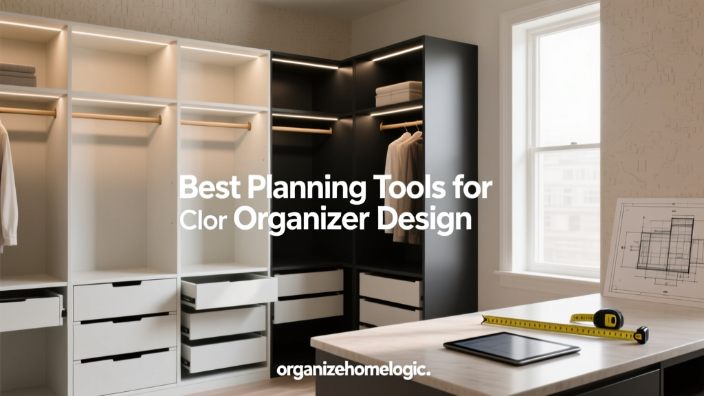 Best Planning Tools for Closet Organizer Design
