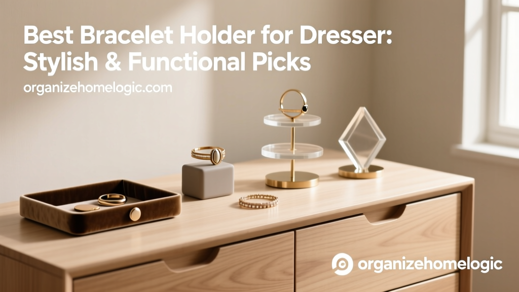 Best Bracelet Holder for Dresser: Stylish & Functional