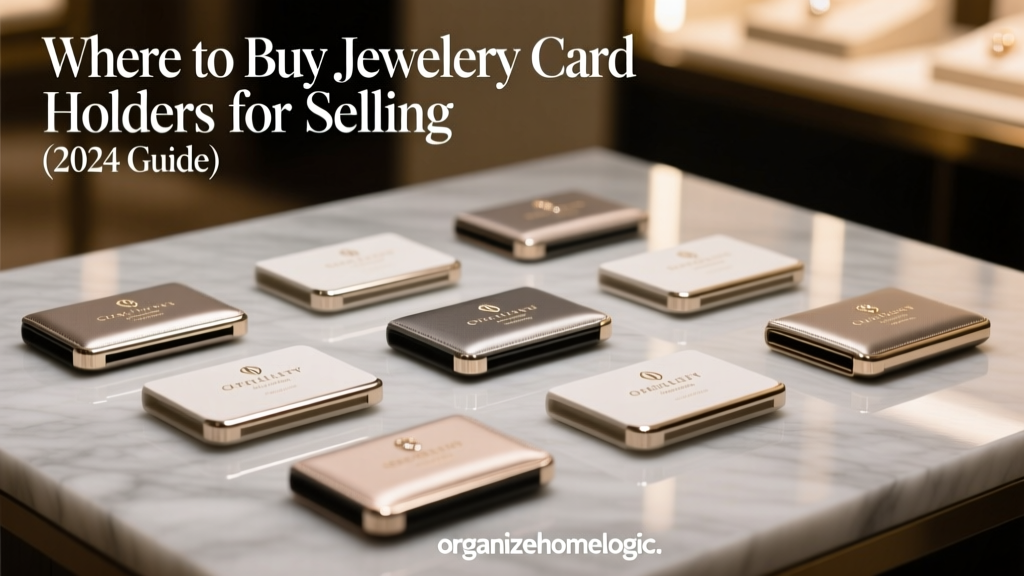 Where to Buy Jewellery Card Holders for Selling (2024 Guide)
