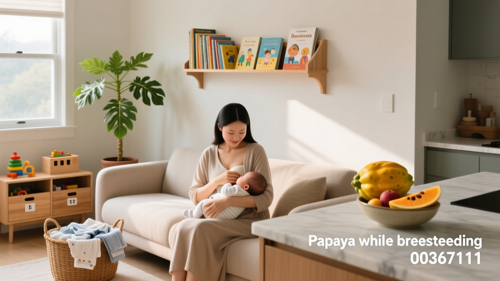 Papaya While Breastfeeding: Science-Based Guidance on Nutrition, Lactation Support, and Safety