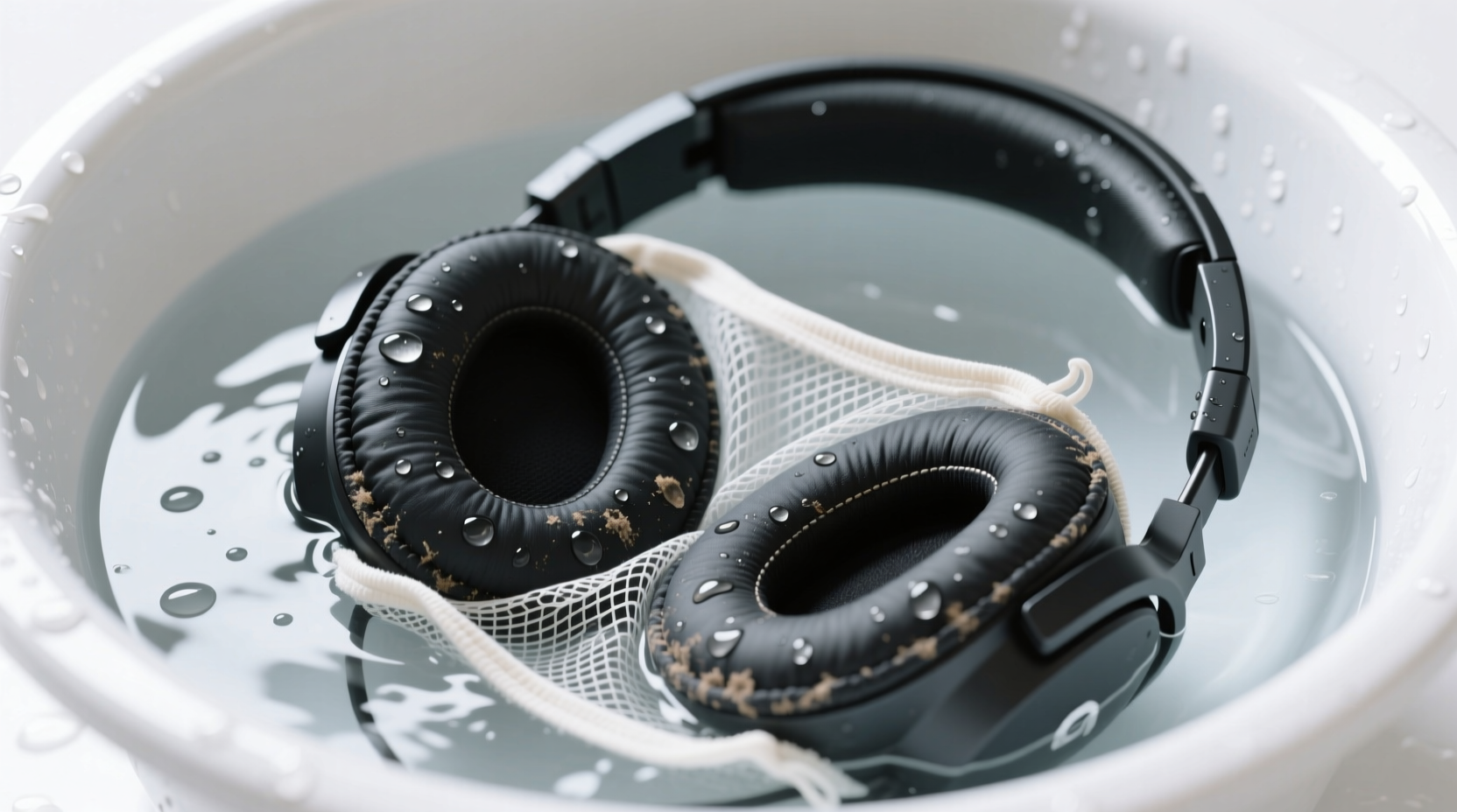 how to wash gaming headset ear pads safely