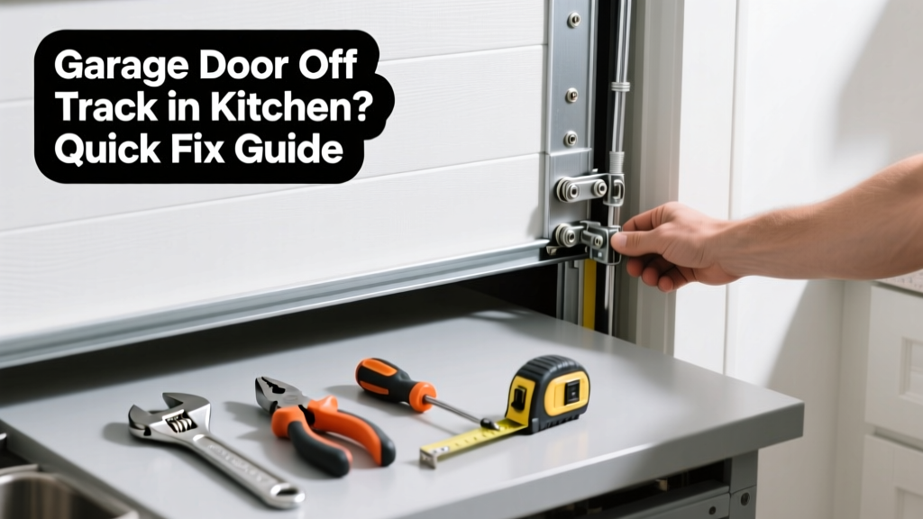 Garage Door Off Track in Kitchen: Quick Fix Guide