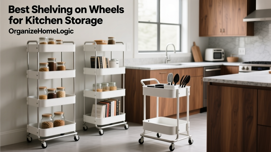Best Shelving on Wheels for Kitchen Storage