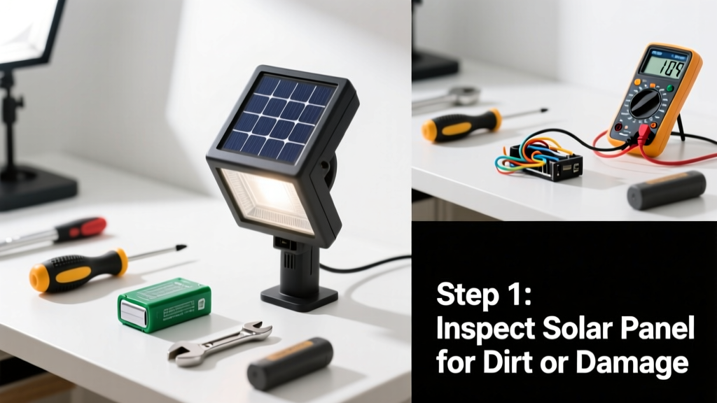 Fix Solar Light Not Charging: Step-by-Step Repair Guide