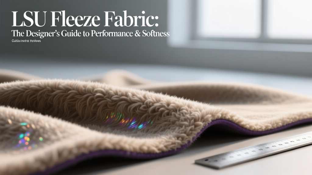 LSU Fleece Fabric: The Designer’s Guide to Performance & Softness