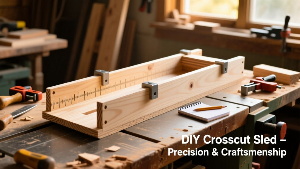 DIY Crosscut Sled for Table Saw Accuracy