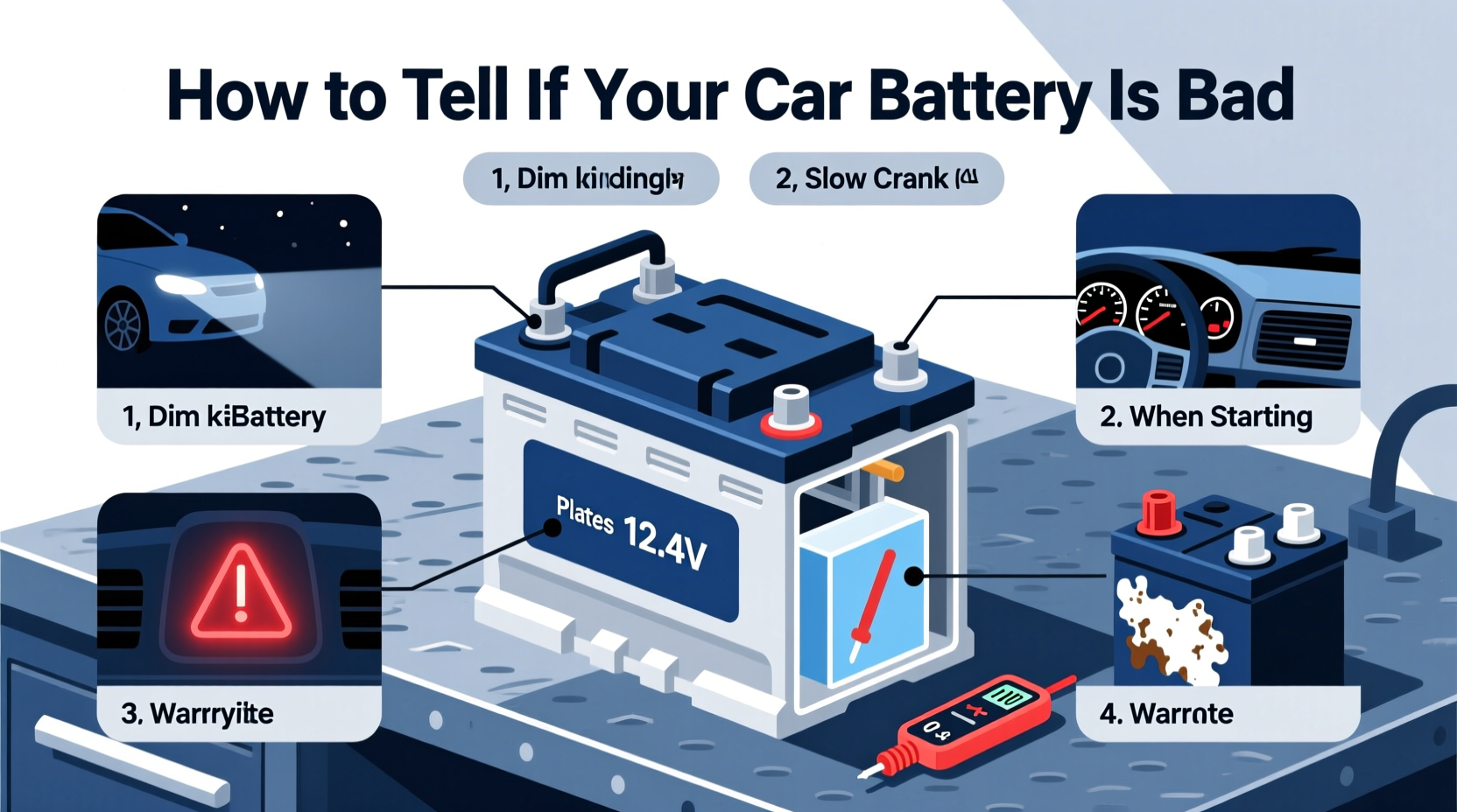 how do you know if the car battery is bad