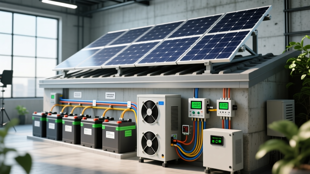 Practical Solar Panel System Design: Sizing 48V Arrays, Batteries, and Inverters