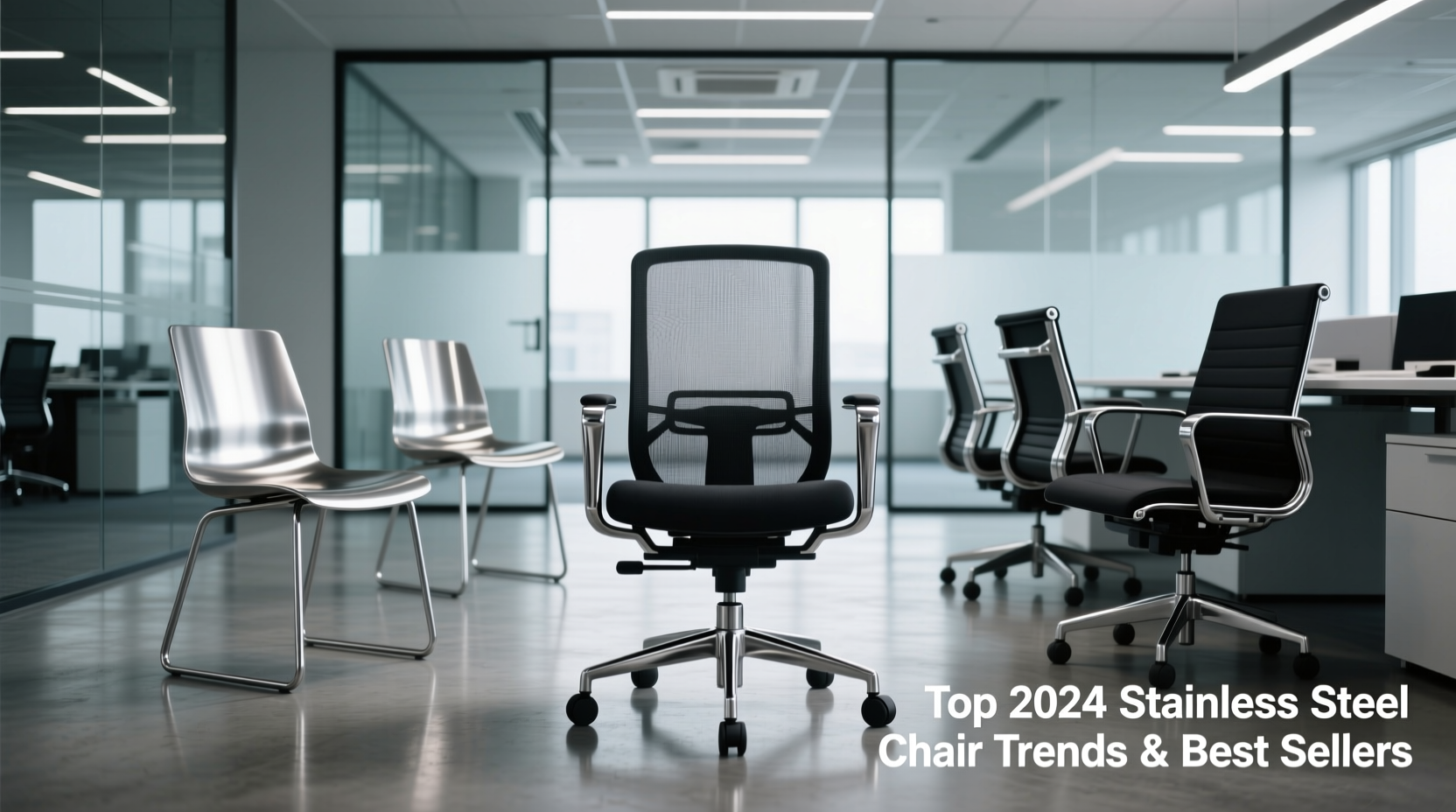 best selling stainless steel chair