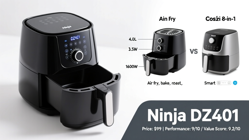 Ninja DZ401 Air Fryer Review: Specs & Value Breakdown