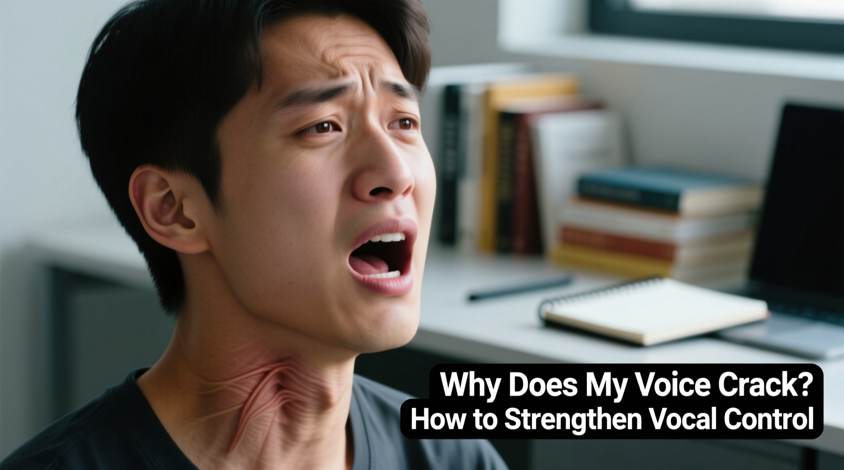 why does my voice crack when i talk and how to strengthen vocal control