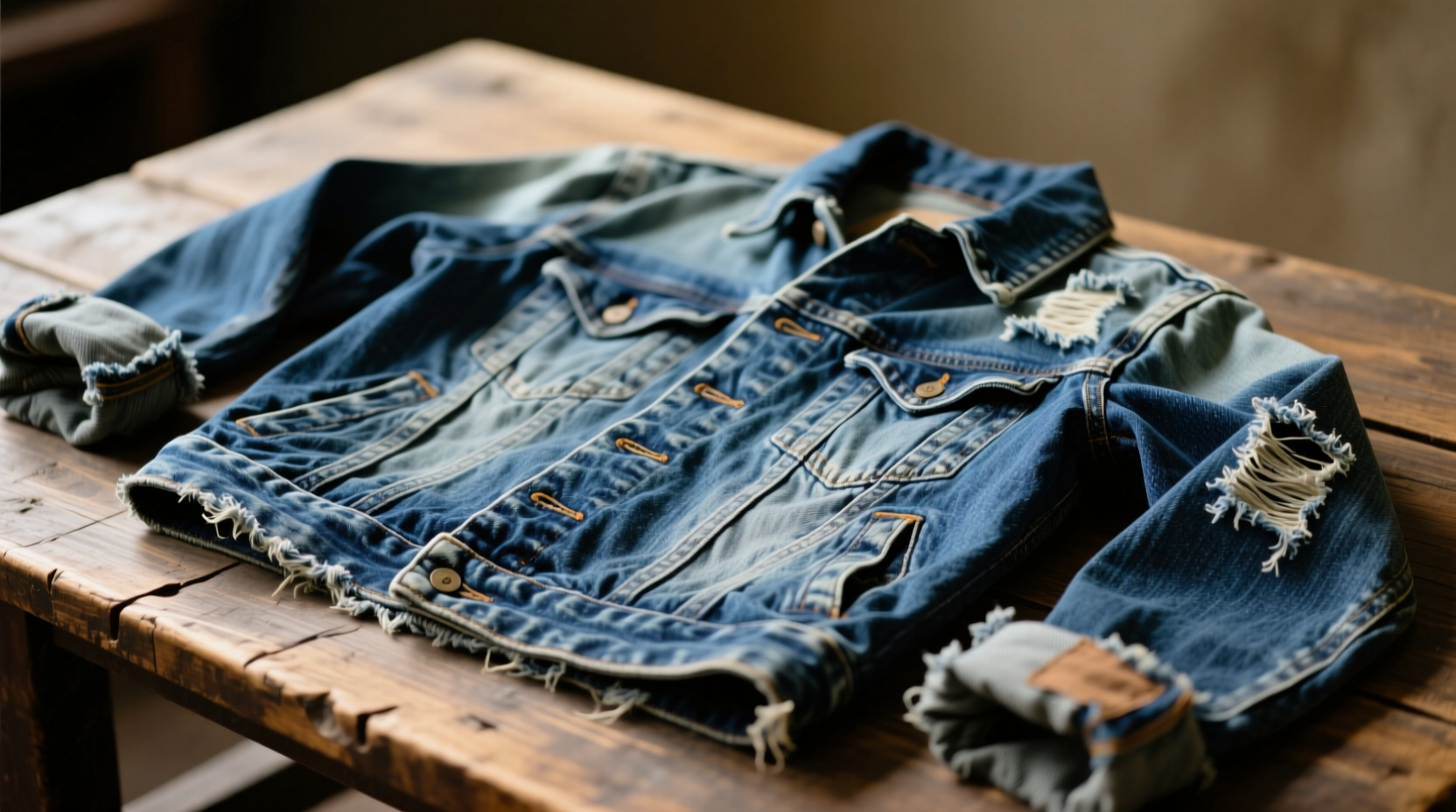 how to sanitize thrifted denim jackets safely