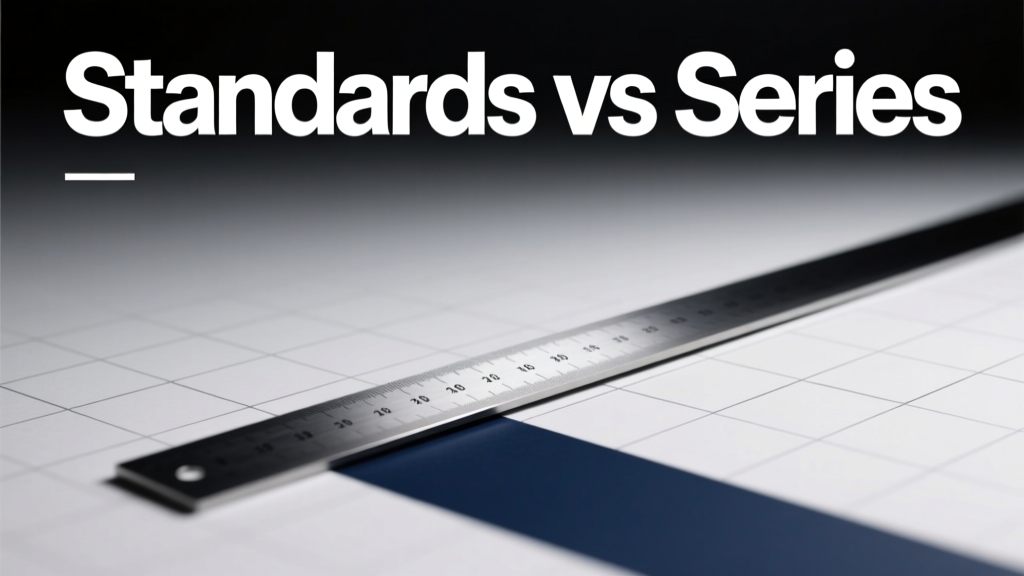 Standards vs Series: Understanding the Critical Distinction in Product Design, Engineering, and Education