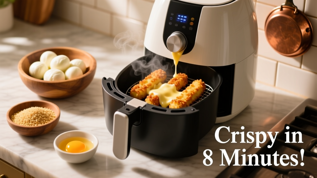 How to Cook Frozen Mozzarella Sticks in an Air Fryer