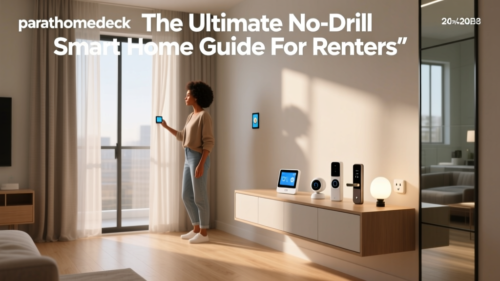 The Ultimate No-Drill Smart Home Guide For Renters