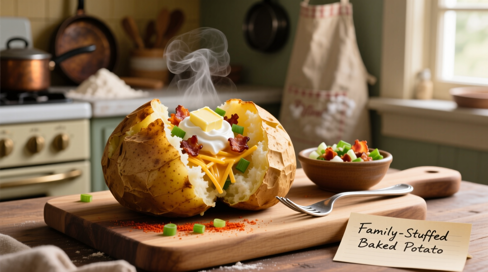 Perfect Stuffed Baked Potato Recipe: Crispy Skin, Fluffy Interior