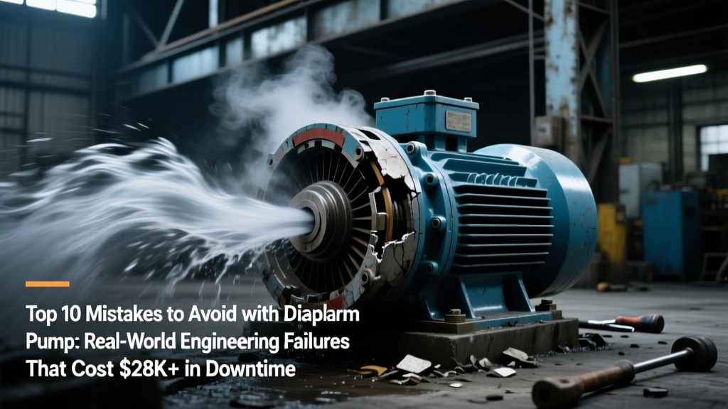 10 Diaphragm Pump Mistakes Costing $28K+ Downtime